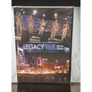Legacy Five Live In Music City DVD Nashville TN Souther Gospel Quartet SEALED